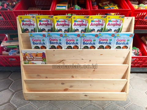 Produsen Lemari Loker Rak Kayu PAUD TK Kudus