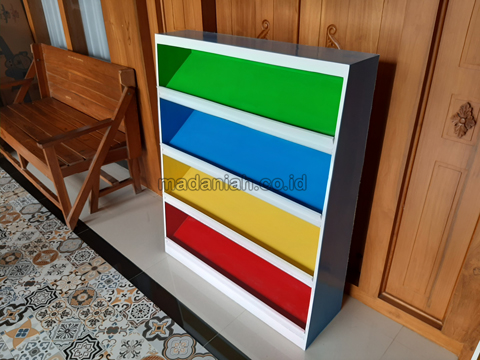 Produsen Lemari Loker Rak Kayu PAUD TK Purworejo