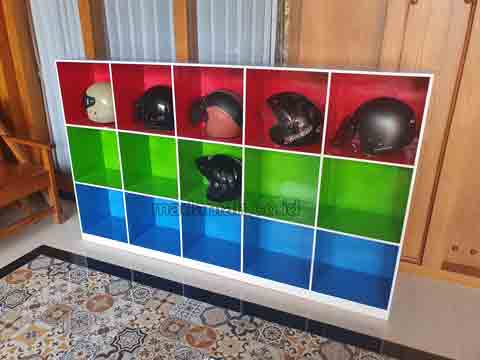 Jual Murah Lemari Loker Kayu PAUD TK Bima