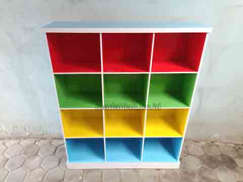 Jual Murah Lemari Loker Kayu PAUD TK Kapuas