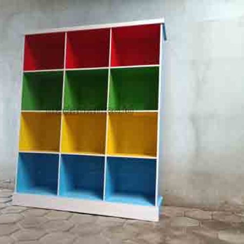 Jual Murah Lemari Loker Kayu PAUD TK Kepulauan Talaud