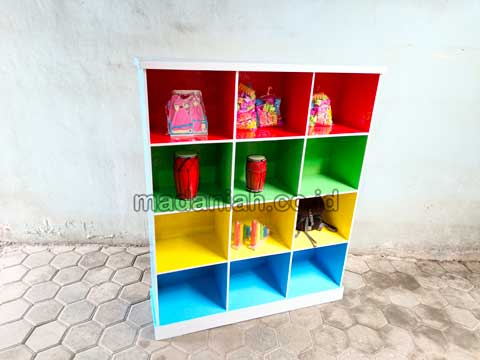 Jual Murah Lemari Loker Kayu PAUD TK Kota Jayapura