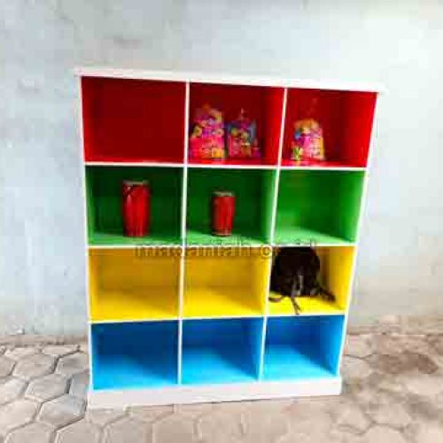Jual Murah Lemari Loker Kayu PAUD TK Kota Sorong