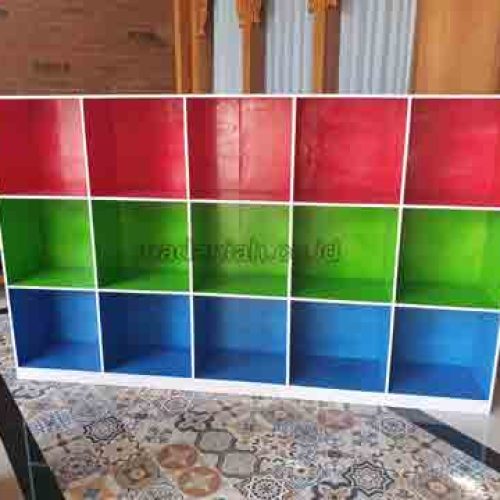Jual Murah Lemari Loker Kayu PAUD TK Lanny Jaya
