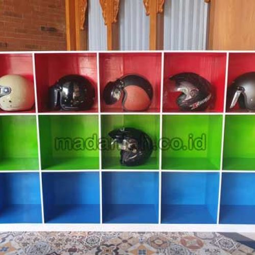 Jual Murah Lemari Loker Kayu PAUD TK Melawi