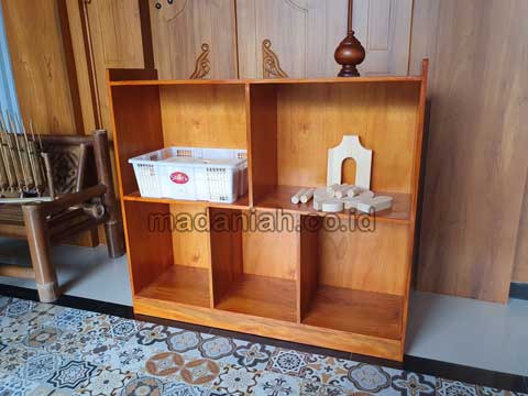 Jual Murah Lemari Loker Kayu PAUD TK Padang Sidempuan