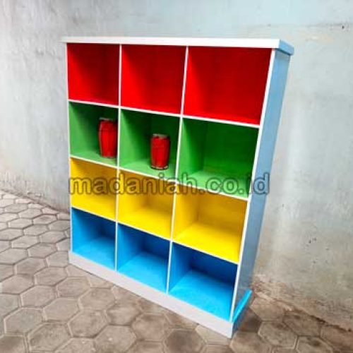 Jual Murah Lemari Loker Kayu PAUD TK Pidie Jaya
