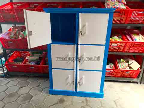 Jual Murah Lemari Loker Kayu PAUD TK Sabu Raijua
