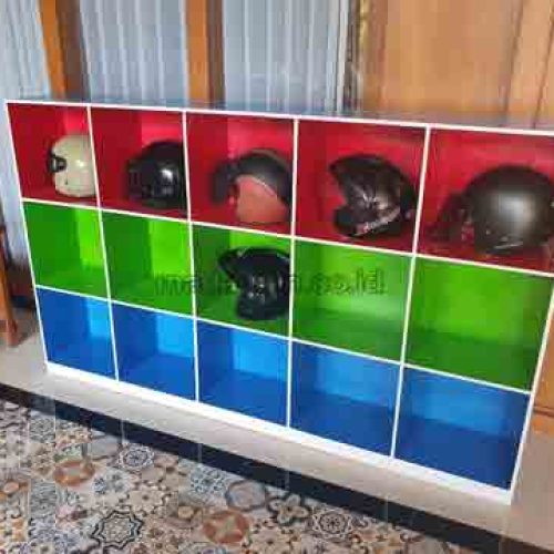 Jual Murah Lemari Loker Kayu PAUD TK Seram Bagian Timur