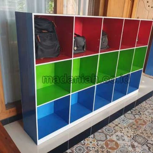 Jual Murah Lemari Loker Kayu PAUD TK Siak Jual Murah Lemari Loker Kayu PAUD TK Siak