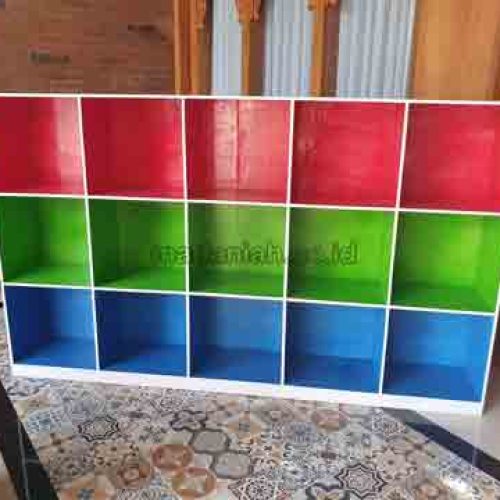 Jual Murah Lemari Loker Kayu PAUD TK Sorong