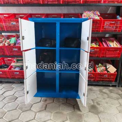 Jual Murah Lemari Loker Kayu PAUD TK Sumbawa