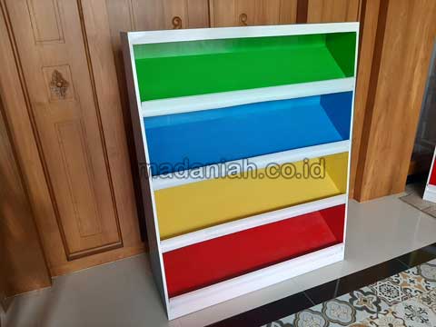 Jual Murah Lemari Loker Rak Kayu PAUD TK Aceh Tengah