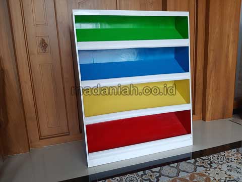 Jual Murah Lemari Loker Rak Kayu PAUD TK Aceh Utara
