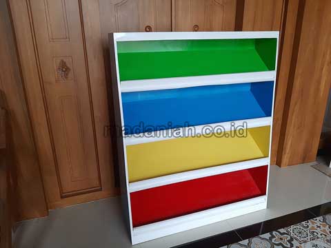 Jual Murah Lemari Loker Rak Kayu PAUD TK Gayo Lues