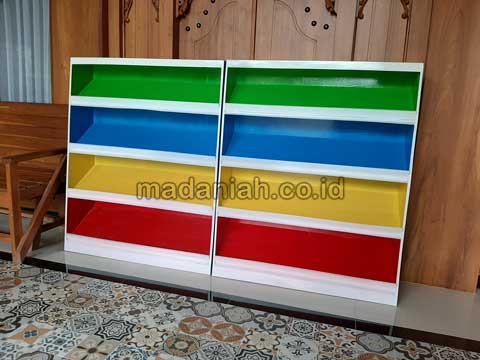 Jual Murah Lemari Loker Rak Kayu PAUD TK Gorontalo Utara
