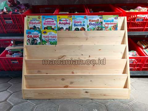 Jual Murah Lemari Loker Rak Kayu PAUD TK Ketapang