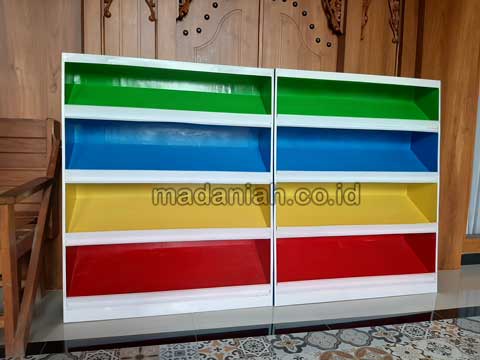 Jual Murah Lemari Loker Rak Kayu PAUD TK Kota Jayapura