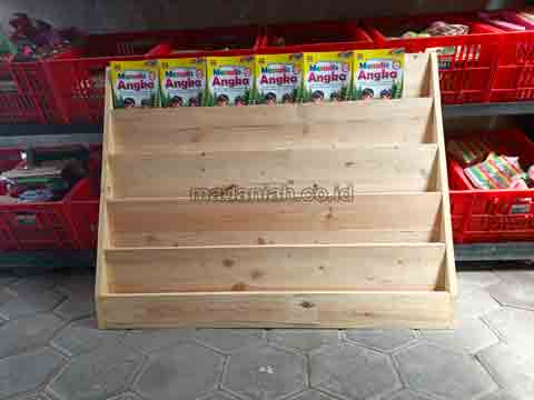 Jual Murah Lemari Loker Rak Kayu PAUD TK Puncak