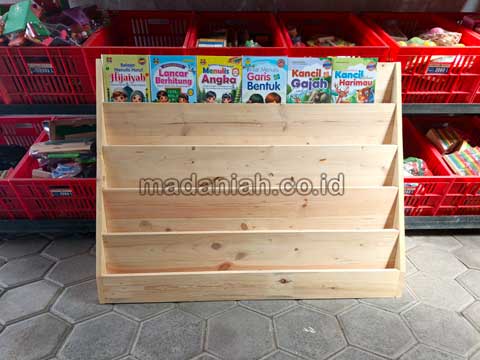Jual Murah Lemari Loker Rak Kayu PAUD TK Tabalong