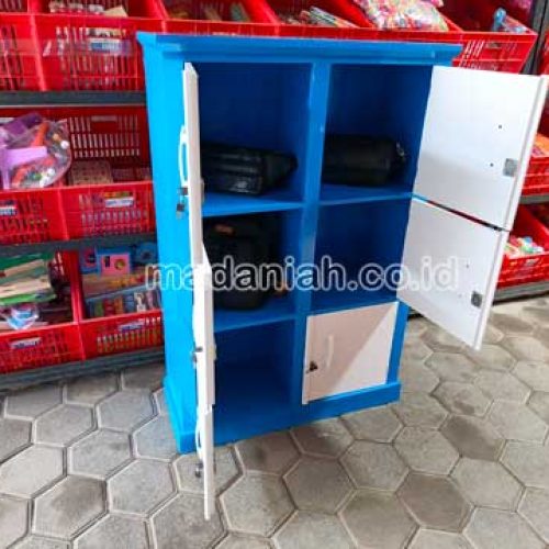 Pabrik Lemari Loker Kayu PAUD TK Aceh Tamiang