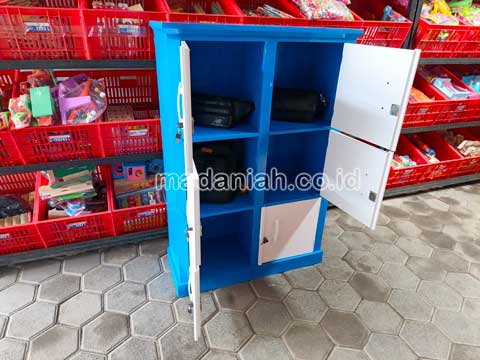 Pabrik Lemari Loker Kayu PAUD TK Aceh Tamiang