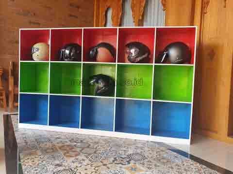 Pabrik Lemari Loker Kayu PAUD TK Asmat
