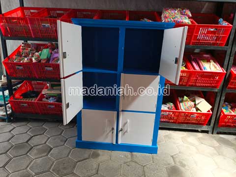 Pabrik Lemari Loker Kayu PAUD TK Banda Aceh