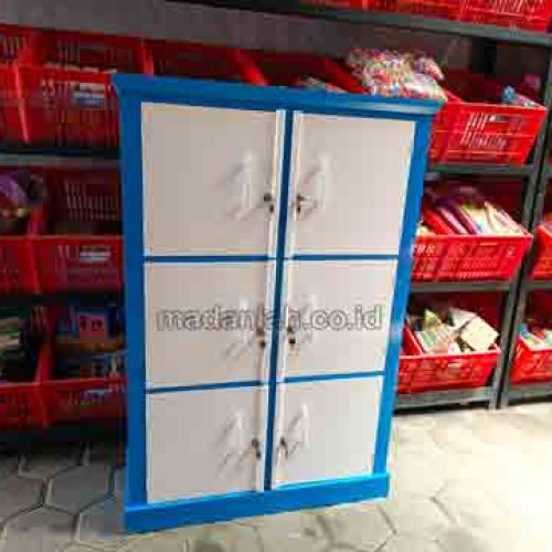 Pabrik Lemari Loker Kayu PAUD TK Gunung Mas