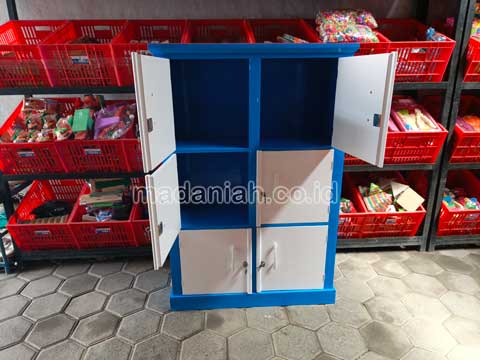 Pabrik Lemari Loker Kayu PAUD TK Halmahera Timur