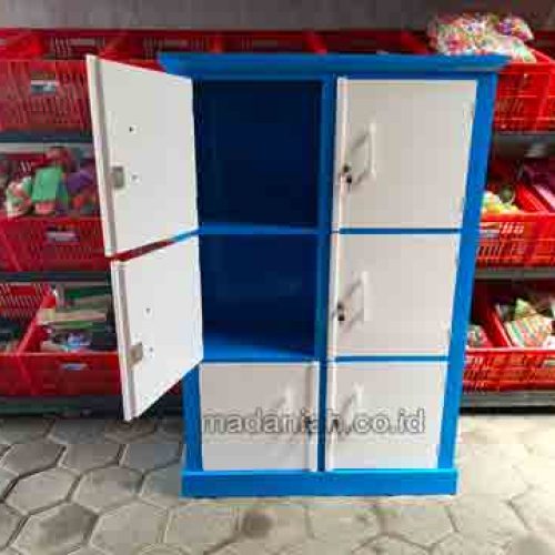Pabrik Lemari Loker Kayu PAUD TK Intan Jaya