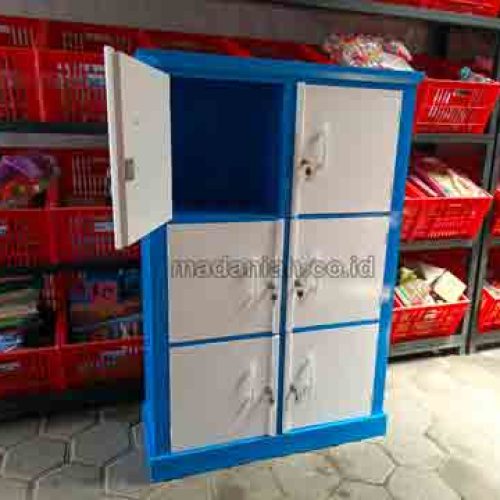 Pabrik Lemari Loker Kayu PAUD TK Mahakam Ulu