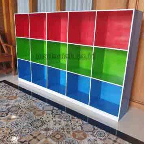 Pabrik Lemari Loker Kayu PAUD TK Polewali Mandar