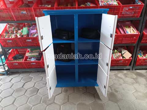 Pabrik Lemari Loker Kayu PAUD TK Sambas
