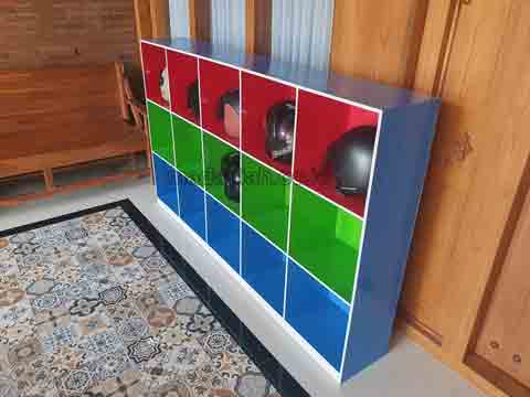 Pabrik Lemari Loker Kayu PAUD TK Seruyan