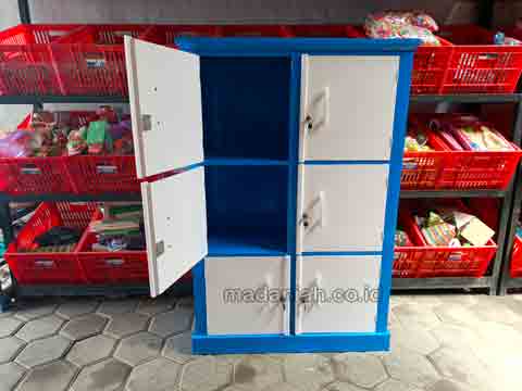 Pabrik Lemari Loker Kayu PAUD TK Sigi