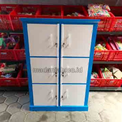 Pabrik Lemari Loker Kayu PAUD TK Solok