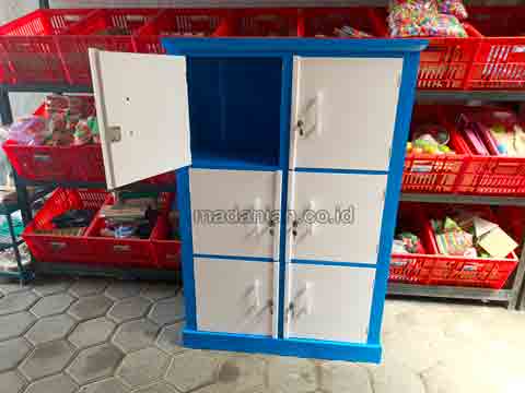 Pabrik Lemari Loker Kayu PAUD TK Sumba Timur