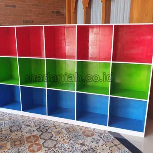 Pabrik Lemari Loker Kayu PAUD TK Takalar