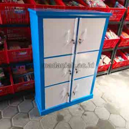 Pabrik Lemari Loker Kayu PAUD TK Tanjung Jabung Timur