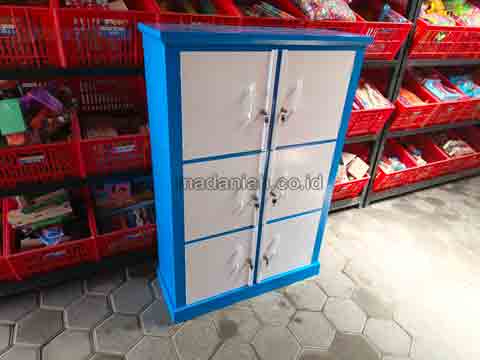Pabrik Lemari Loker Kayu PAUD TK Tanjung Jabung Timur