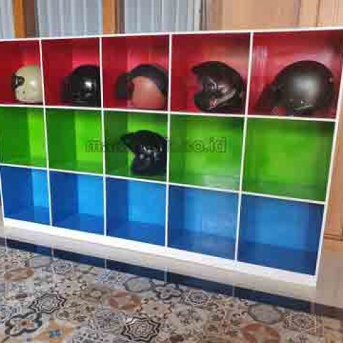 Pabrik Lemari Loker Kayu PAUD TK Ternate
