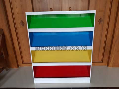 Pabrik Lemari Loker Rak Kayu PAUD TK Bireuen