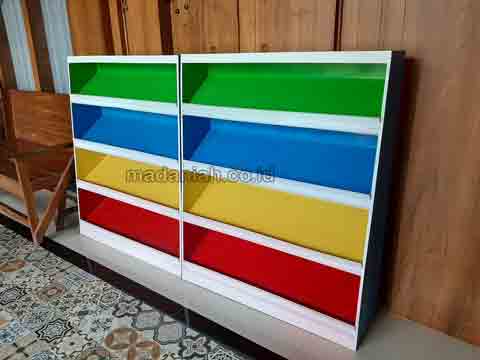 Pabrik Lemari Loker Rak Kayu PAUD TK Bungo