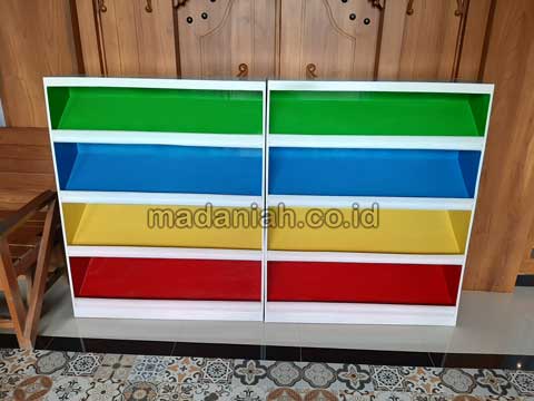 Pabrik Lemari Loker Rak Kayu PAUD TK Jayapura