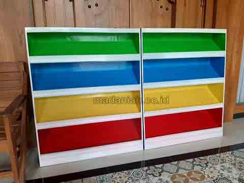 Pabrik Lemari Loker Rak Kayu PAUD TK Kota Palu