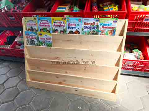 Pabrik Lemari Loker Rak Kayu PAUD TK Lahat