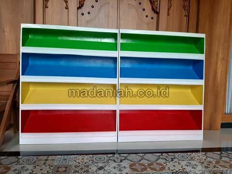 Pabrik Lemari Loker Rak Kayu PAUD TK Mamberamo Raya