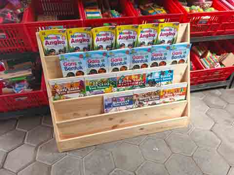 Pabrik Lemari Loker Rak Kayu PAUD TK Muaro Jambi