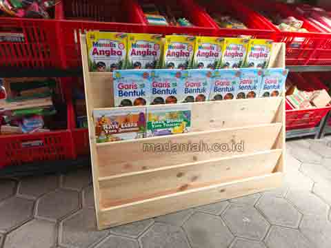 Pabrik Lemari Loker Rak Kayu PAUD TK Nias Barat